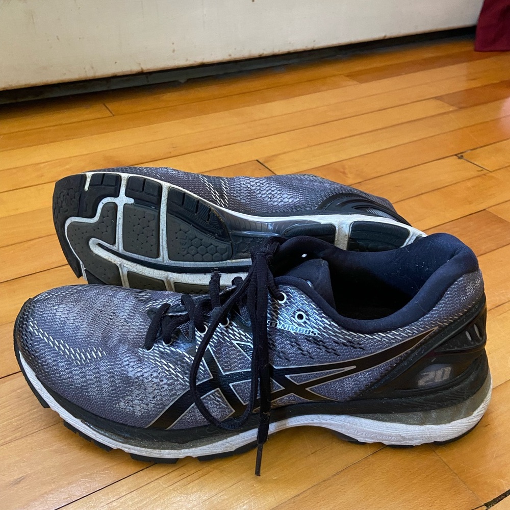 ASICS Men's Black Running Shoes